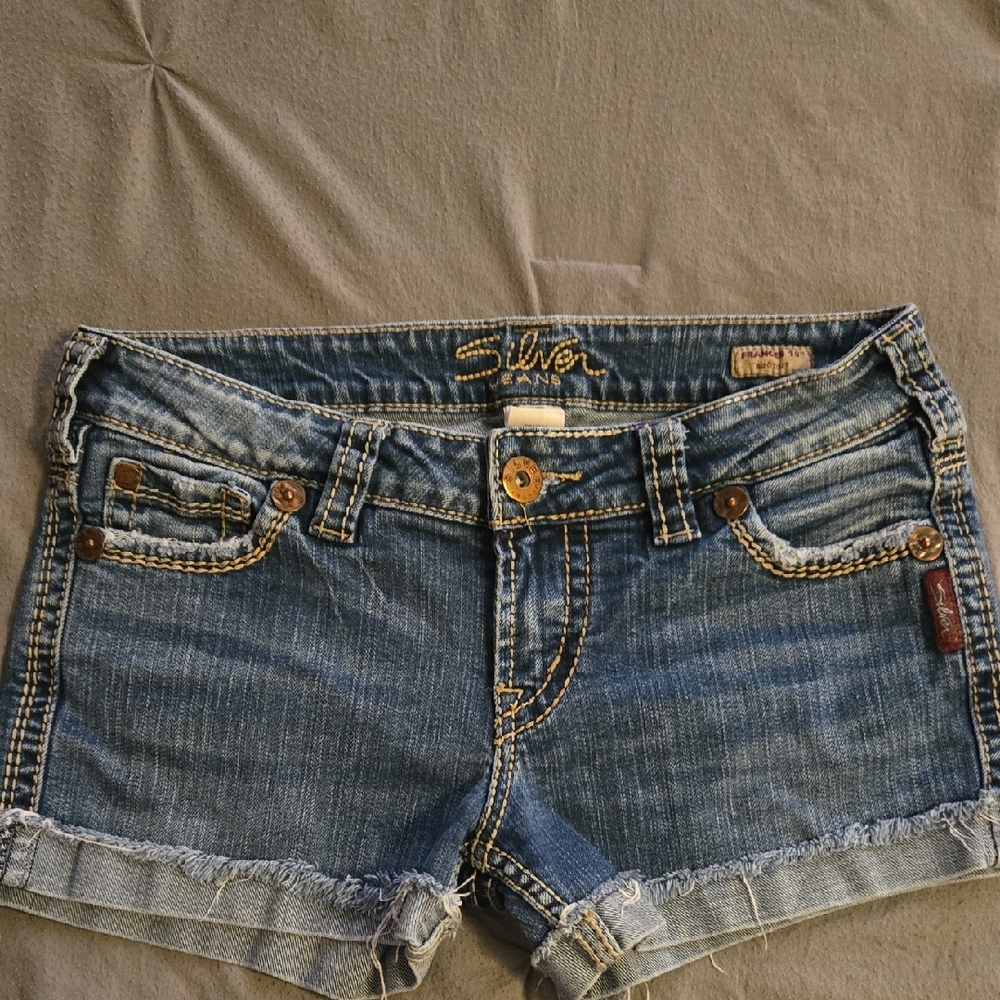 Silver Jeans Women's Blue Denim Shorts